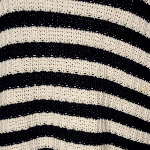 Express striped crop sweater size M - Picture 2 of 3